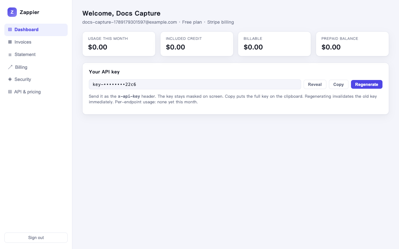 Customer portal